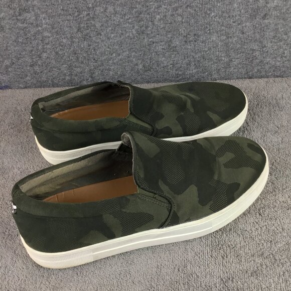 Steve Madden Zayna Dark Green Camo Slip On Platform Sneaker in Size 9.5 - Picture 5 of 9